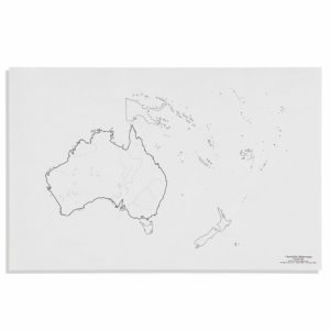 Hojas de Mapas de Australia: Vías Fluviales