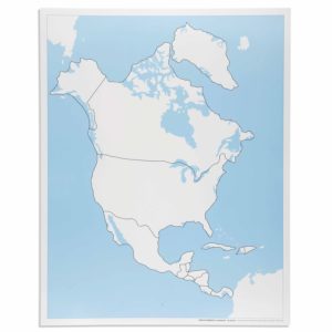 Mapas de Control de América del Norte: Sin Nombres