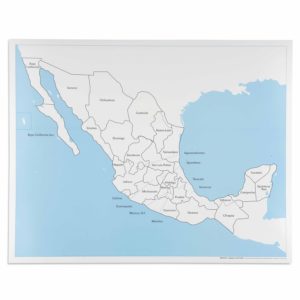 Mapas de Control de México: Con Nombres